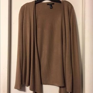 Brown cardigan